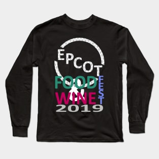 Epcot Food and Wine Fest Long Sleeve T-Shirt